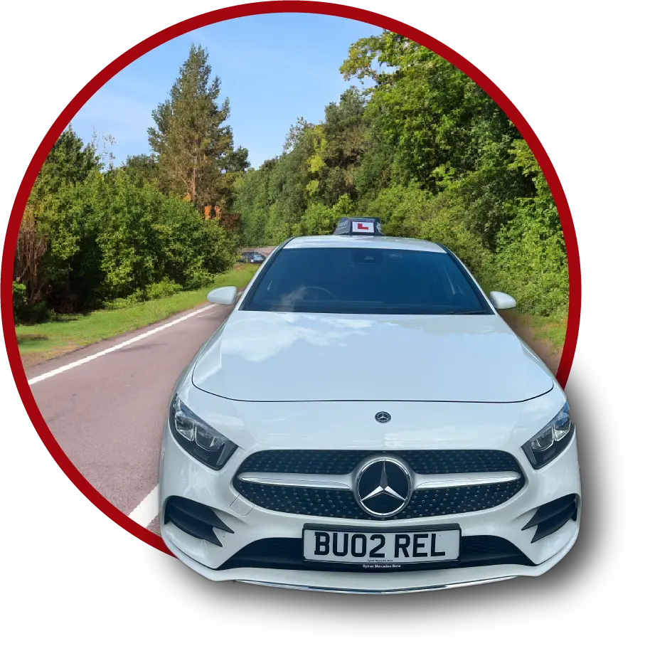 Burrell's Mercedes Driving Lessons Car